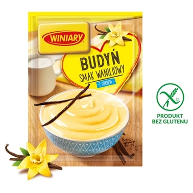 Winiary Budyń z cukrem smak waniliowy 60 g - 0