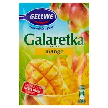 Gellwe Galaretka smak mango 72 g - 0