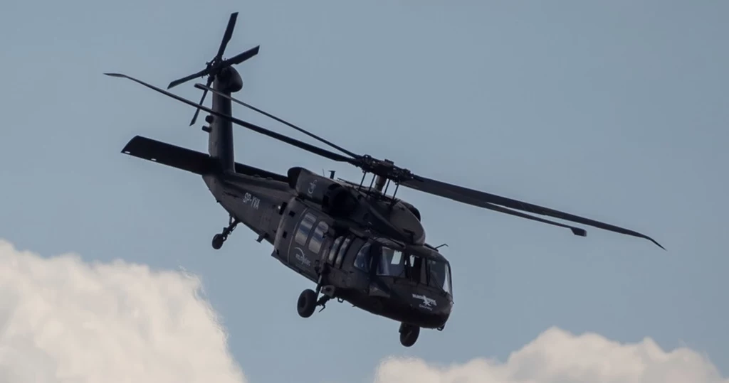 Sikorsky S-70i Black Hawk na Air Show Radom