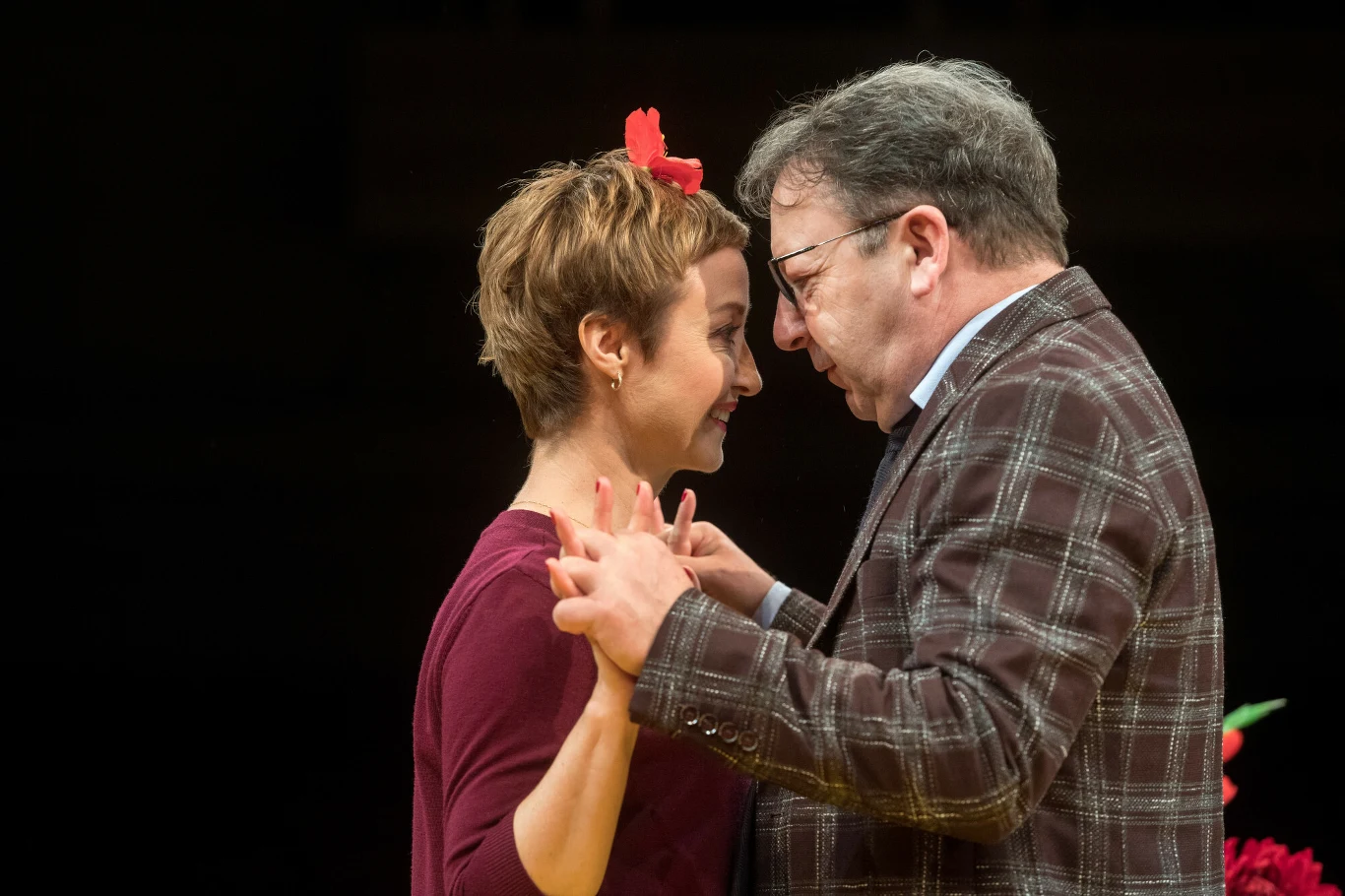 Związek Zamachowskiego i Muskały to już prawdopodobnie historia, Fot. Spektakl "Oszuści"