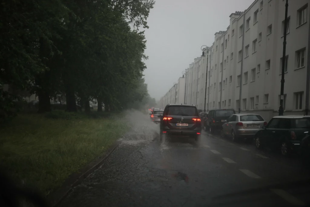 Ulewa nad Warszawą Ulewa nad Warszawą
