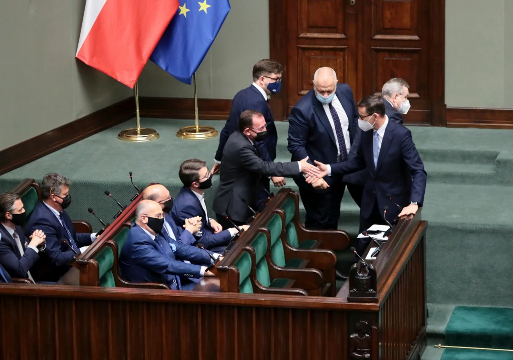 Rządowe ławy w Sejmie Rządowe ławy w Sejmie