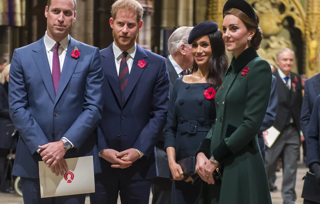 Książę William i księżna Kate wciąż są zwaśnieni z Meghan i Harry'm