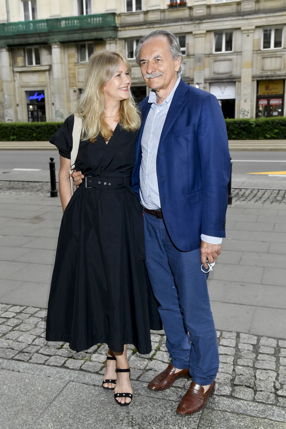 Grażyna Torbicka z mężem Adamem Grażyna Torbicka z mężem Adamem