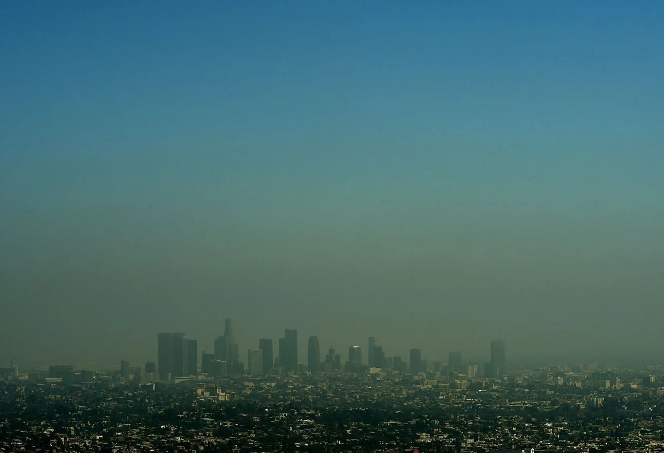 Smog w Los Angeles, 31 maja 2015 r. 