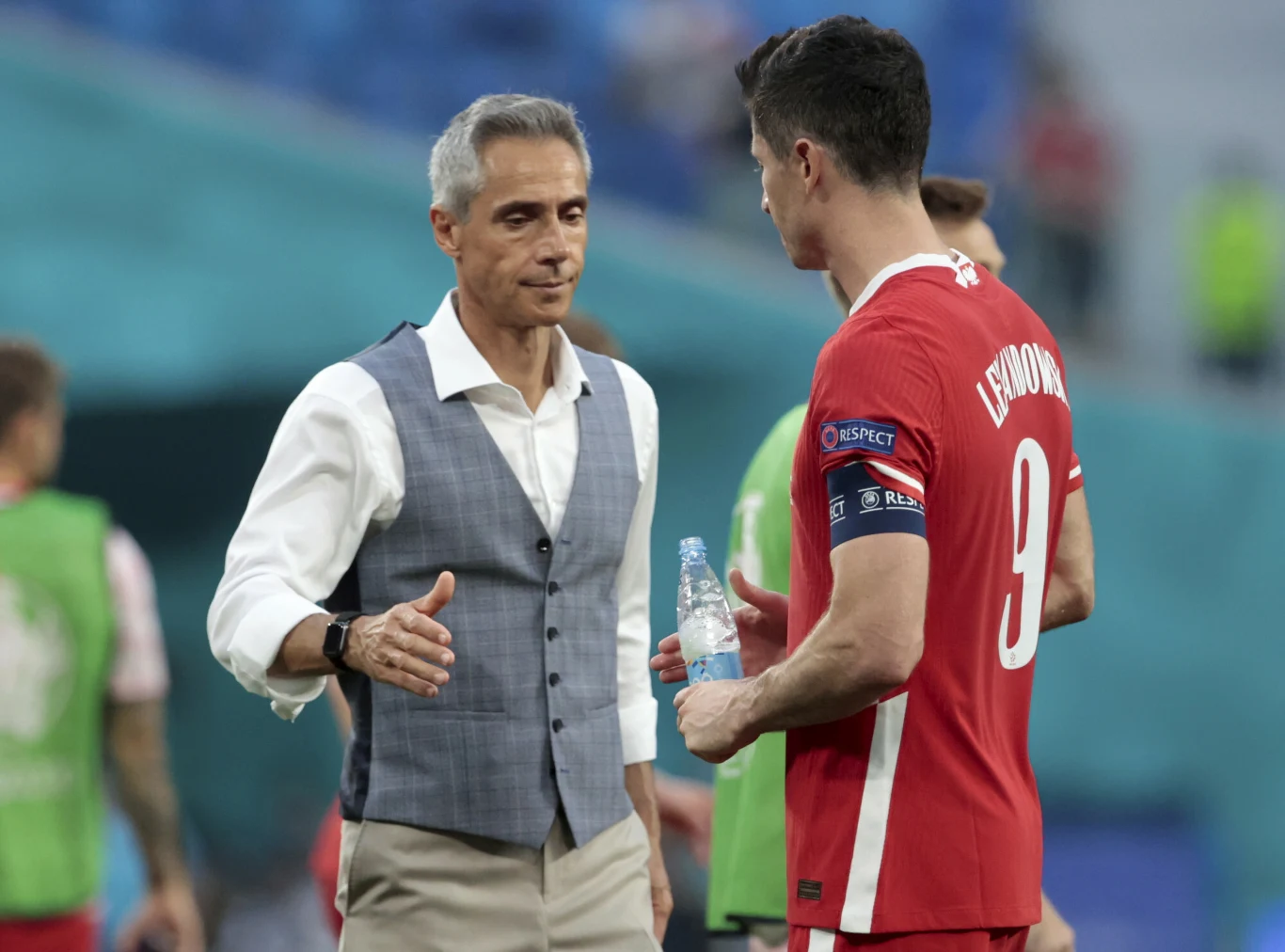 Paulo Sousa i Robert Lewandowski Paulo Sousa i Robert Lewandowski