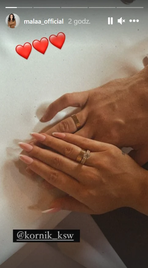 "Mała" Ania wzięła ślub, https://www.instagram.com/malaa_official/ "Mała" Ania wzięła ślub, https://www.instagram.com/malaa_official/