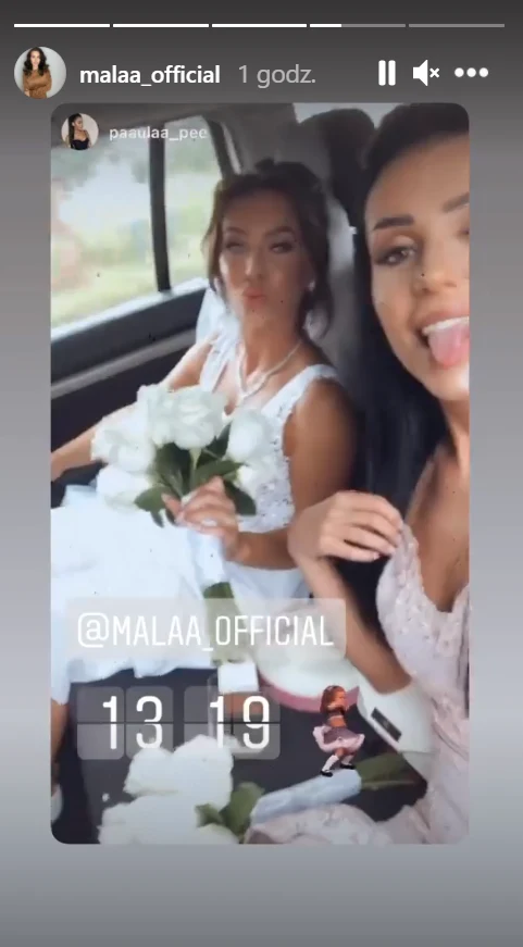 "Mała" Ania wzięła ślub, https://www.instagram.com/malaa_official/ "Mała" Ania wzięła ślub, https://www.instagram.com/malaa_official/