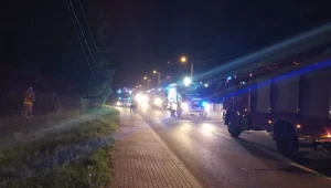 Interwencja straży podczas tragicznego pożaru