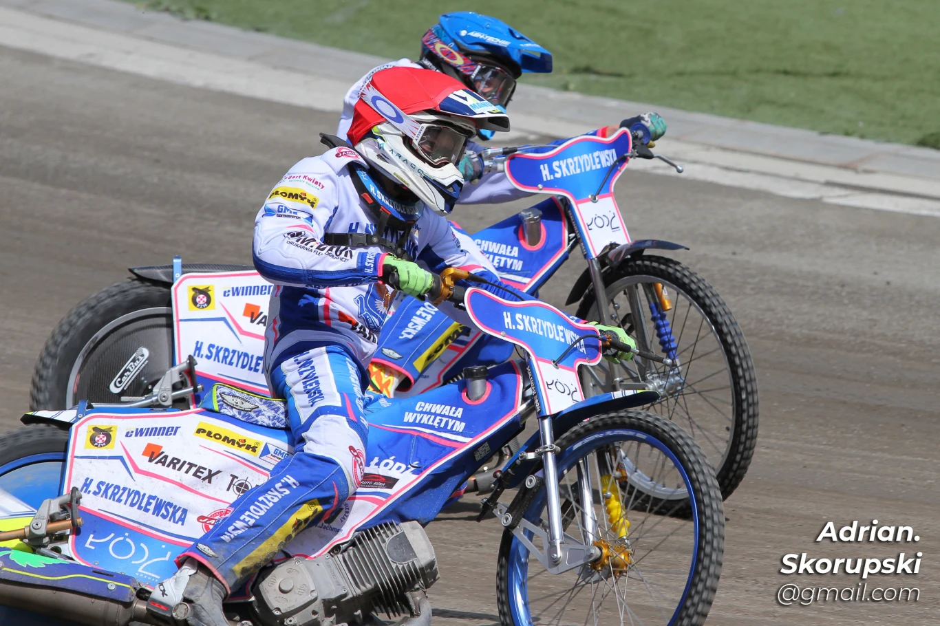 Marcin Nowak i Aleksandr Łoktajew w sezonie 2021 jeździli dla Orła Łódź. Pierwszy został, a drugi odszedł do SpecHouse PSŻ-u Poznań Marcin Nowak i Aleksandr Łoktajew w sezonie 2021 jeździli dla Orła Łódź. Pierwszy został, a drugi odszedł do SpecHouse PSŻ-u Poznań