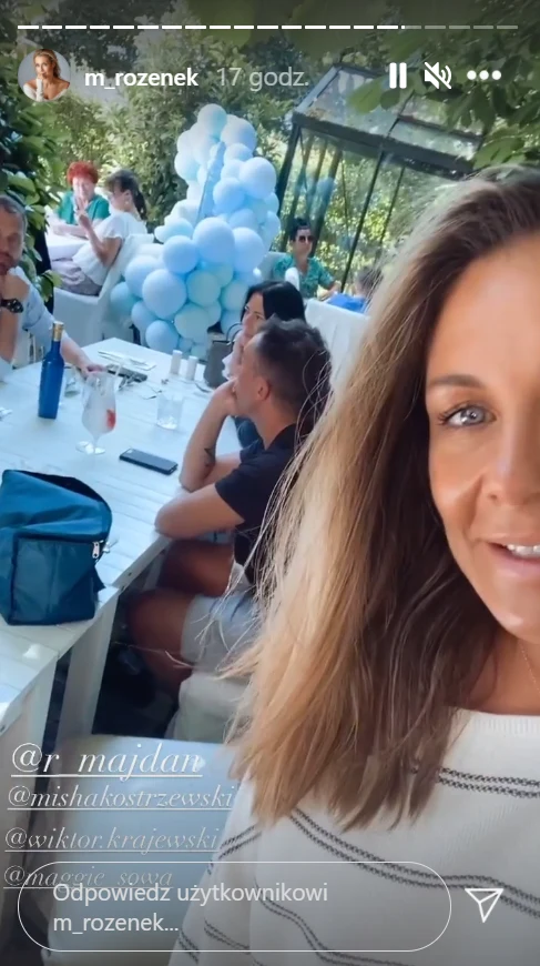 Rozenek chwali się drogim wózkiem na rodzinnym wyjściu, https://www.instagram.com/m_rozenek/ Rozenek chwali się drogim wózkiem na rodzinnym wyjściu, https://www.instagram.com/m_rozenek/