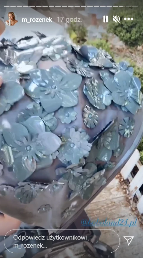 Rozenek chwali się drogim wózkiem na rodzinnym wyjściu, https://www.instagram.com/m_rozenek/
