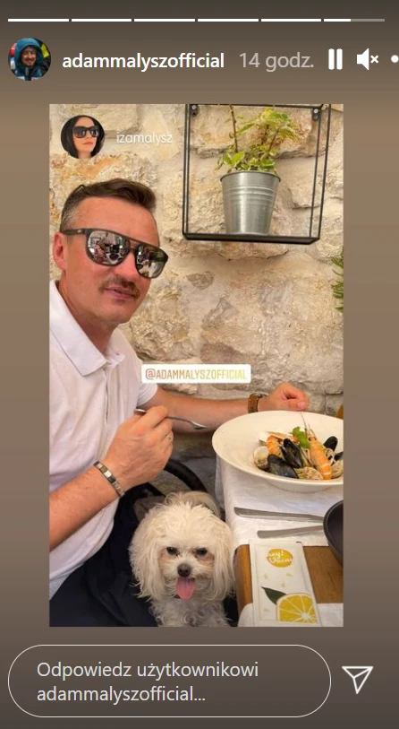 Adam i Izabela Małyszowie pojechali na wczasy do Chorwacji /https://www.instagram.com/adammalyszofficial/ Adam i Izabela Małyszowie pojechali na wczasy do Chorwacji /https://www.instagram.com/adammalyszofficial/