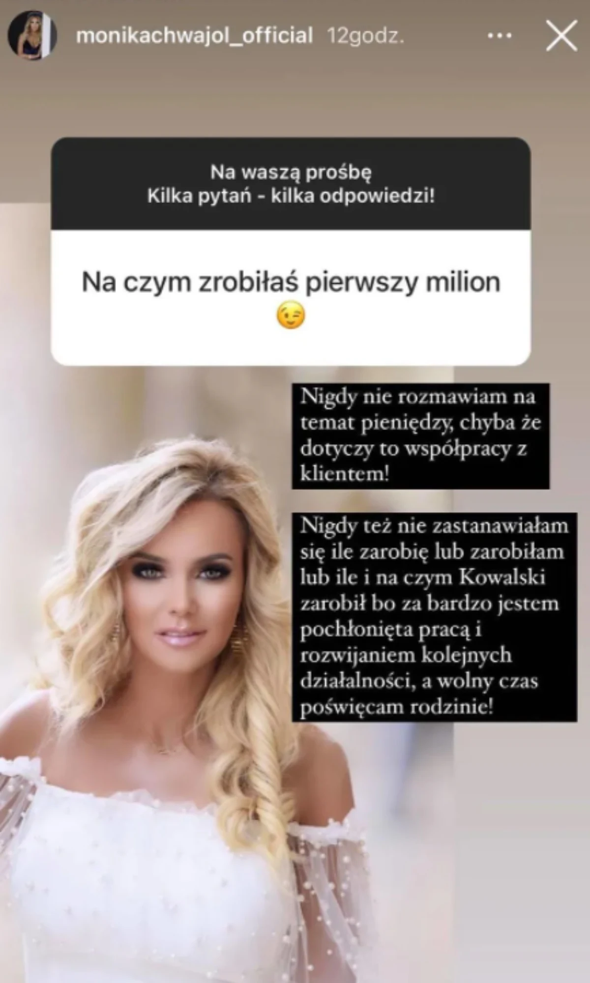 Monika Chwajoł, fot. https://www.instagram.com/monikachwajol_official/ Monika Chwajoł, fot. https://www.instagram.com/monikachwajol_official/
