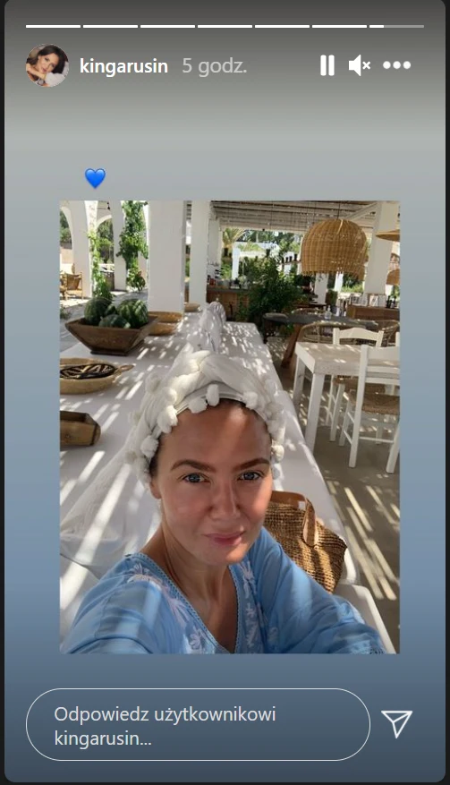 Kinga Rusin / zdjęcie pochodzi z https://www.instagram.com/kingarusin/?hl=pl