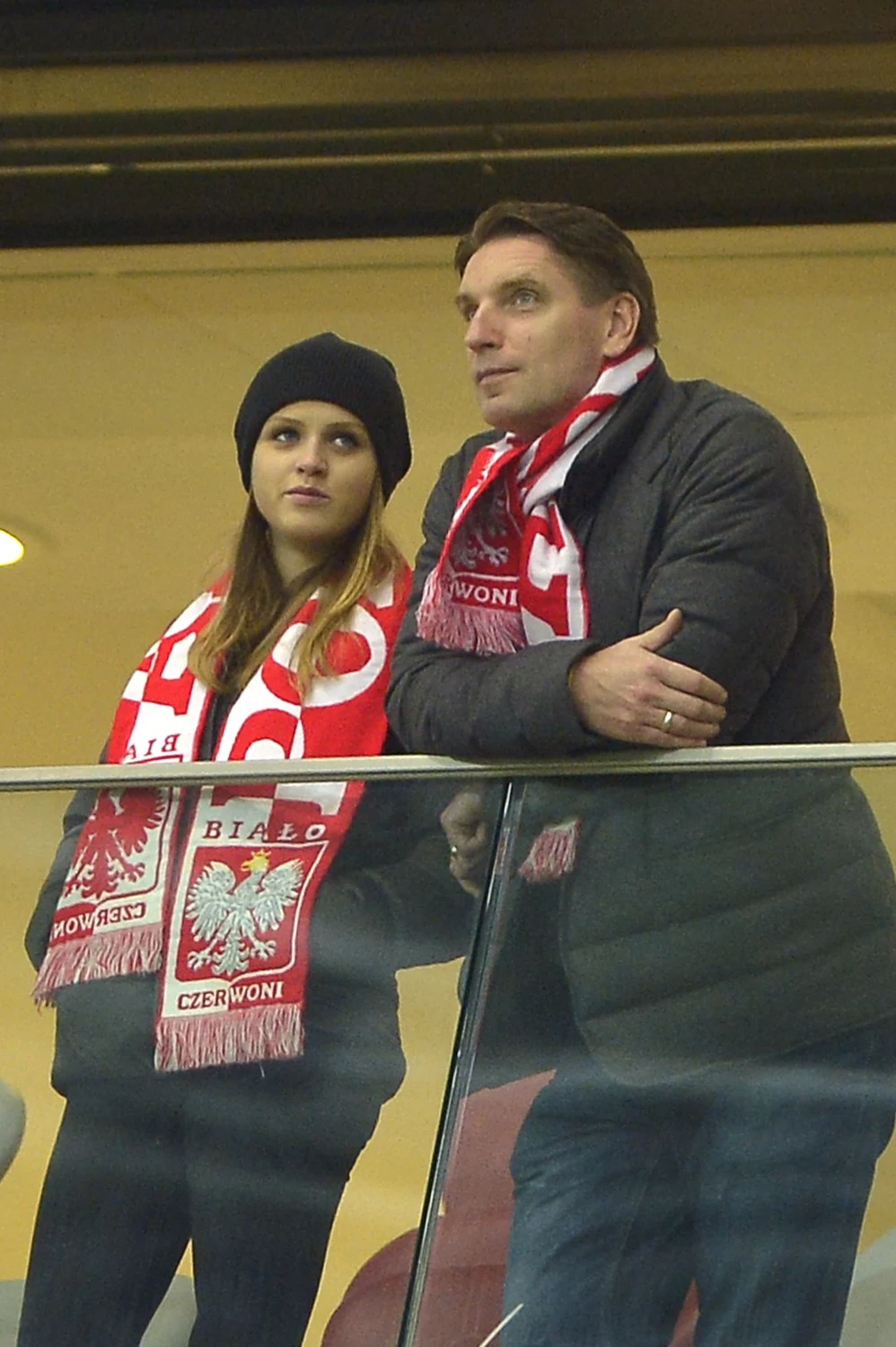Pola Lis i Tomasz Lis