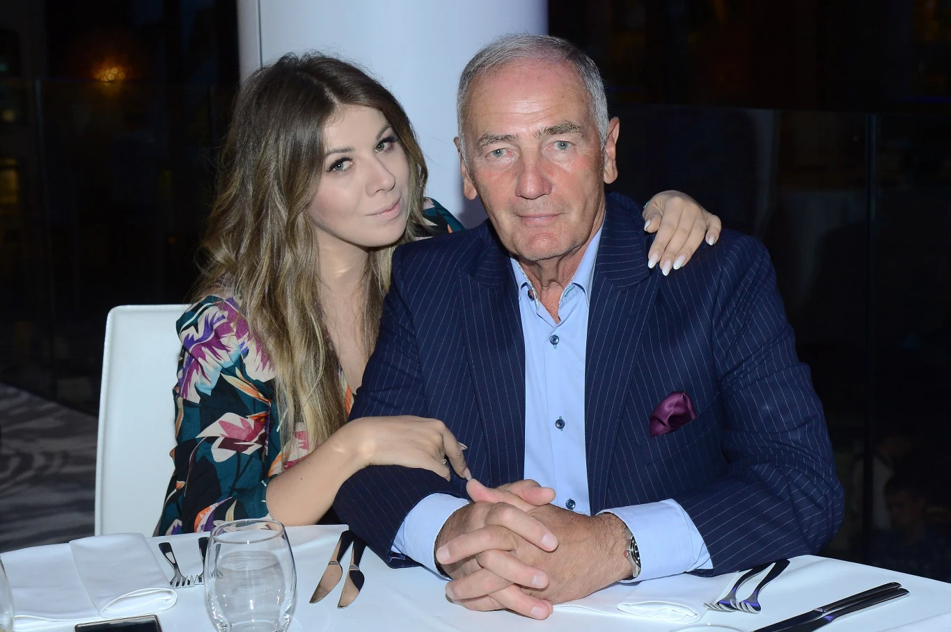 Karol Strasburger z żoną Małgorzatą Karol Strasburger z żoną Małgorzatą