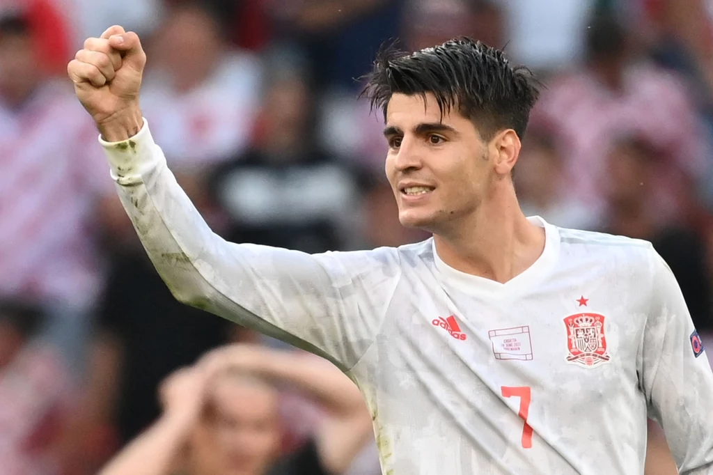 Alvaro Morata triumfuje