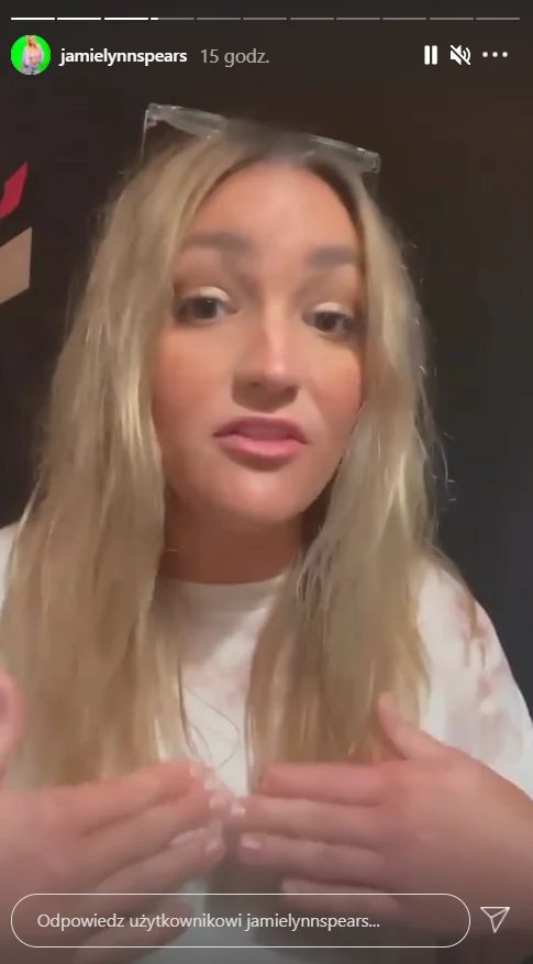 Jamie Lynn Spears wspiera siostrę, https://www.instagram.com/jamielynnspears/ Jamie Lynn Spears wspiera siostrę, https://www.instagram.com/jamielynnspears/