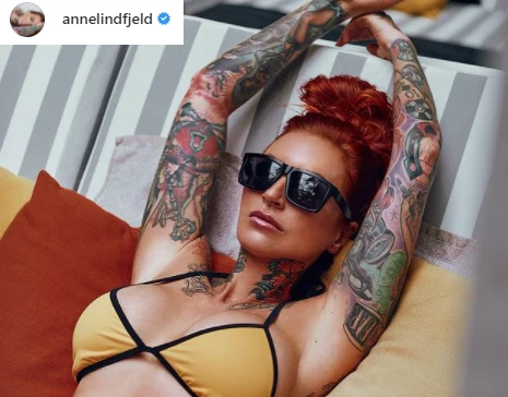 Anne Lindfjeld to duńska modelka pin-up, która zgromadziła na swoim Instagramie fanów z całego świata 