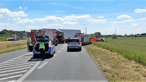 Wypadek w Elżbietowie