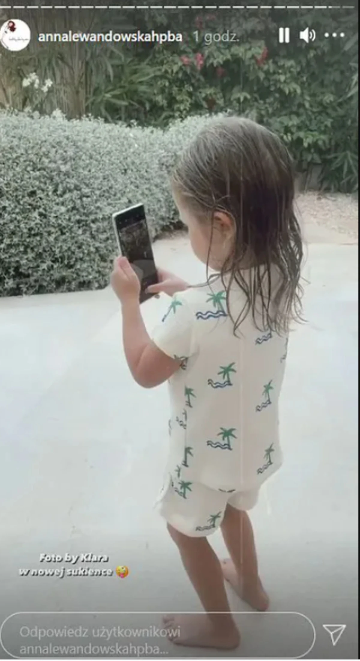 Klara Lewandowska, fot. https://www.instagram.com/annalewandowskahpba/