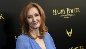 J. K. Rowling na premierze spektaklu "Harry Potter i przeklęte dziecko" w Nowym Yorku