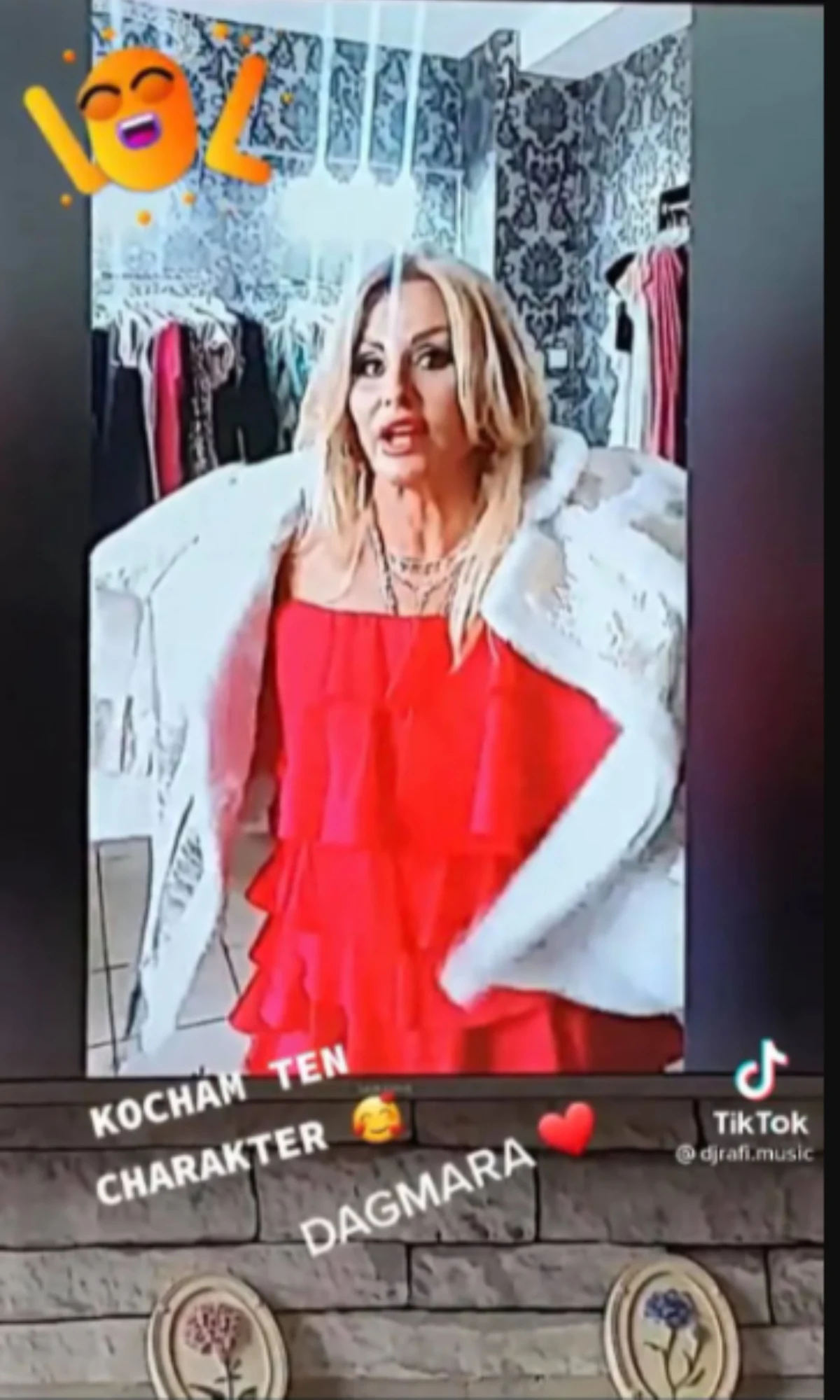 Dagmara Kaźmierska, screen z Tik Toka Dagmara Kaźmierska, screen z Tik Toka