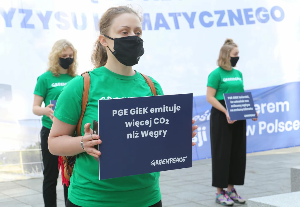Briefing prasowy ws. jednej z odpowiedzi spółki PGE GiEK na pozew klimatyczny Greenpeace Polska.