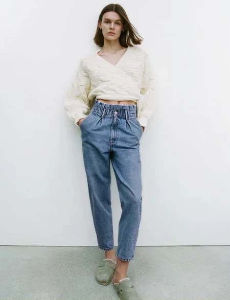 Jeansy damskie Zara