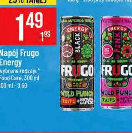 Napój energetyczny Frugo