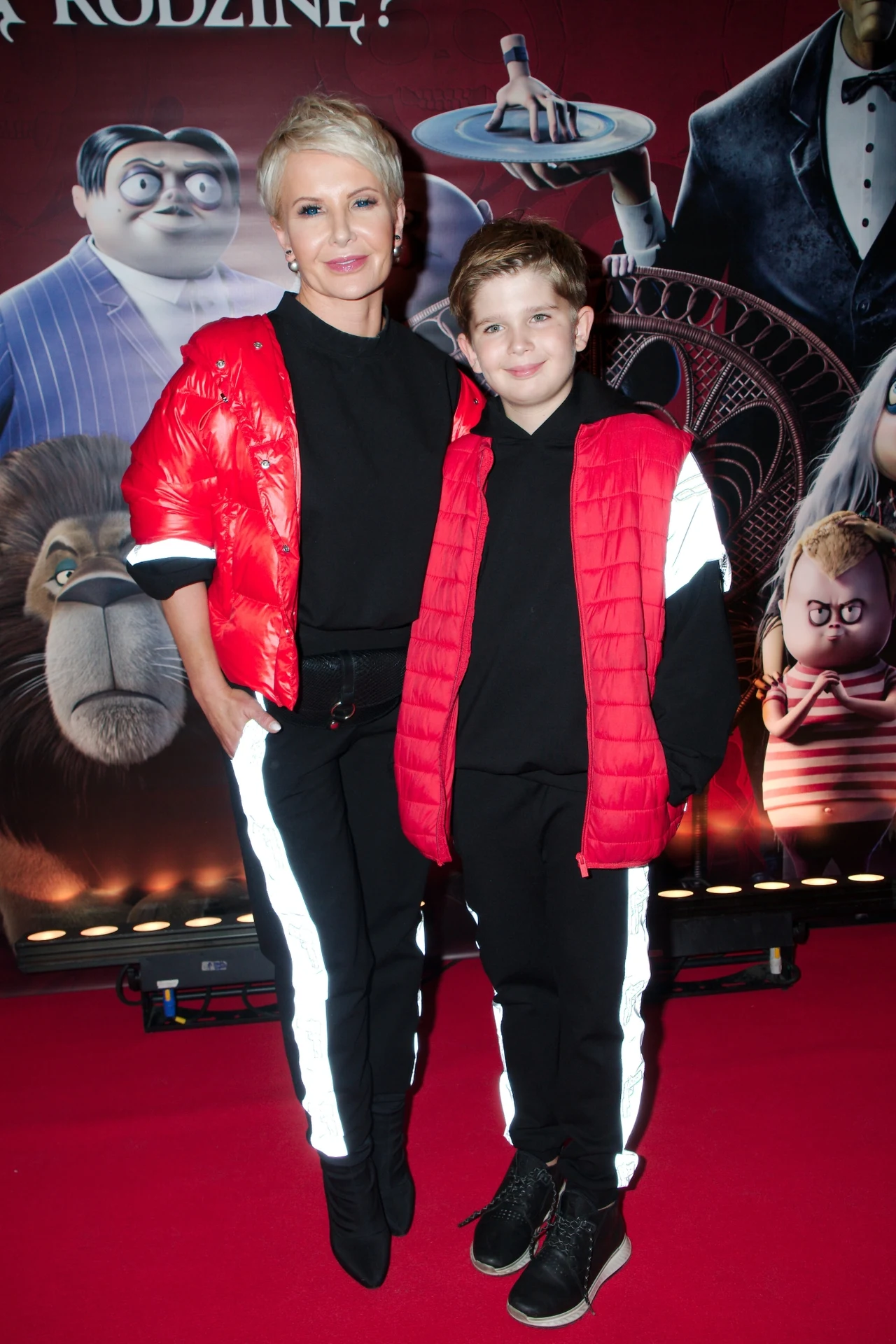 Joanna Racewicz z synem Joanna Racewicz z synem