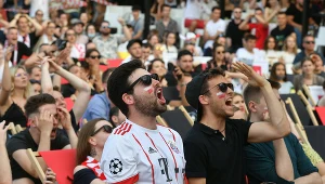 Kibice podczas meczu Polska-Szwecja, zdj. ilustracyjne 