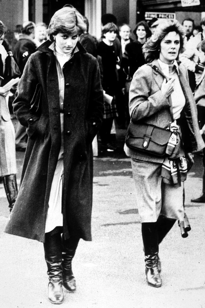 Lady Diana i Camilla Parker Bowles podczas spotkania w 1980 roku