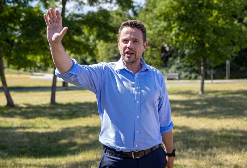 Prezydent Warszawy Rafał Trzaskowski Prezydent Warszawy Rafał Trzaskowski