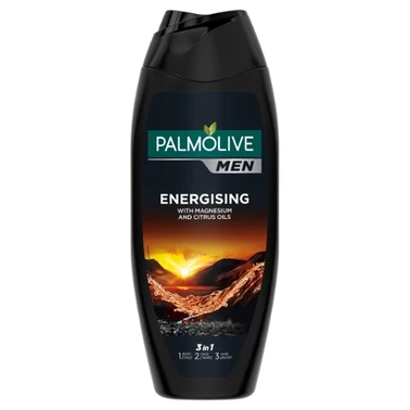 Palmolive MEN Energising, orzeźwiający żel pod prysznic dla mężczyzn 3w1 cytrusy i magnez 500ml - 3