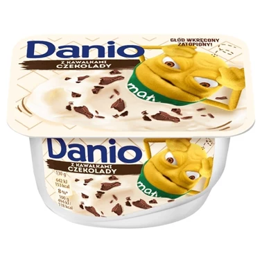 Danio Serek homogenizowany z kawałkami czekolady 130 g - 2