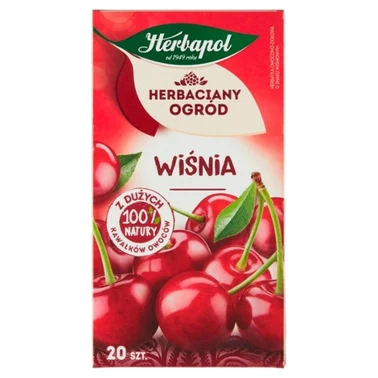 Herbapol Herbaciany Ogród Herbatka owocowo-ziołowa wiśnia 54 g (20 x 2,7 g) - 0