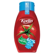 Kotlin Ketchup łagodny 60% mniej kalorii 450 g