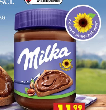 Krem czekoladowy Milka