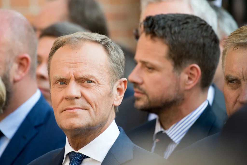 Donald Tusk i Rafał Trzaskowski Donald Tusk i Rafał Trzaskowski