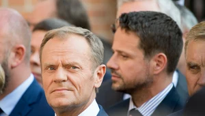 Donald Tusk i Rafał Trzaskowski