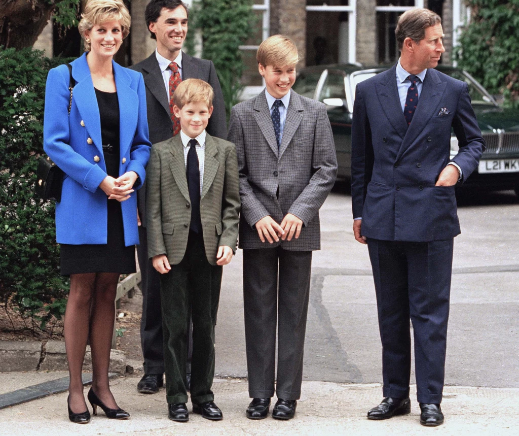 Księżna Diana kochała swoich synów Williama i Harry'ego i pragnęła dla nich szczęścia 