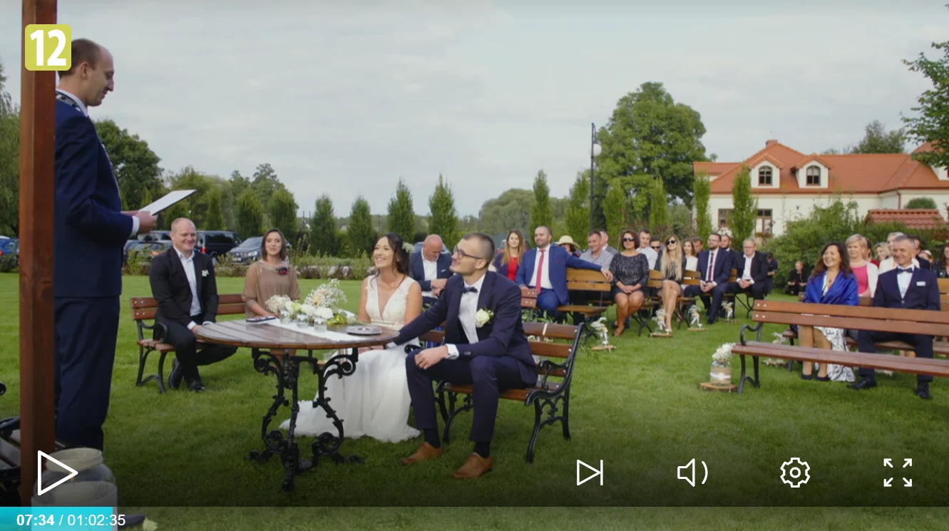 Laura i Maciej w dniu ślubu Laura i Maciej w dniu ślubu