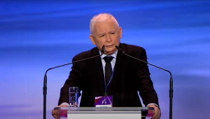 Prezes PiS Jarosław Kaczyński