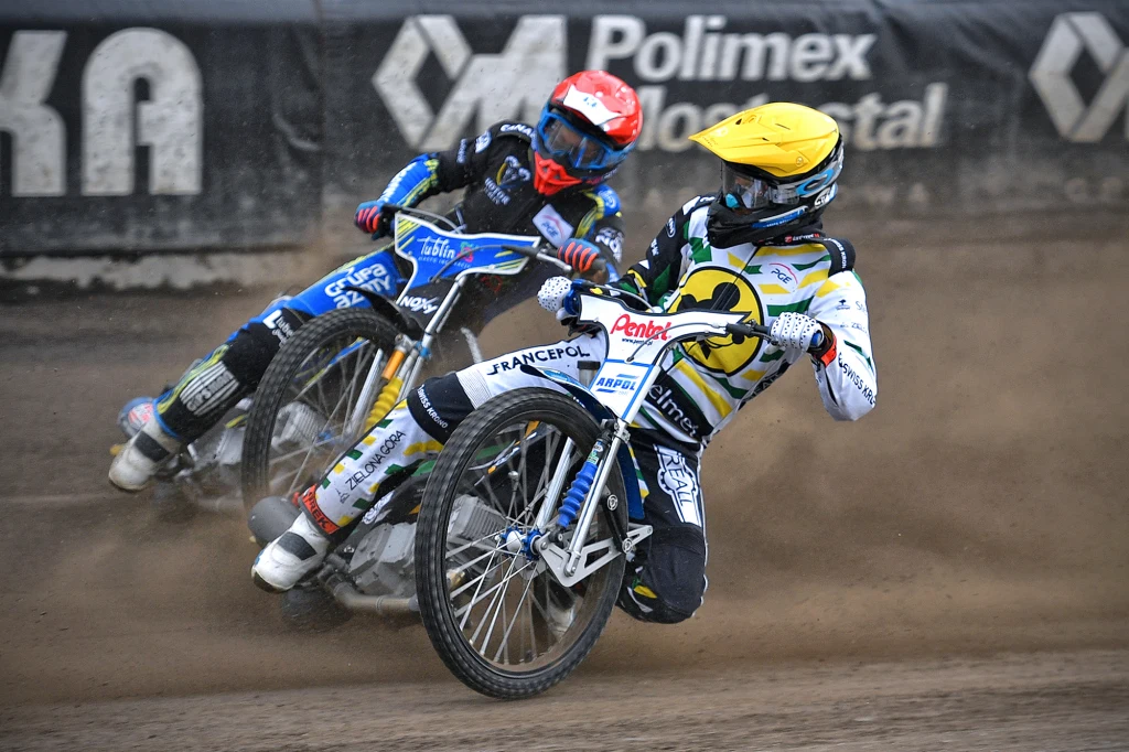 Matej Zagar przed Krzysztofem Buczkowskim Matej Zagar przed Krzysztofem Buczkowskim