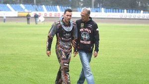 Max Dilger po upadku