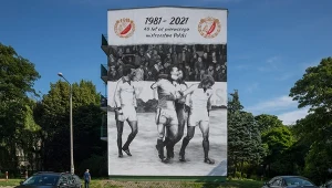 Widzew. Mistrzowie Polski trafili na mural