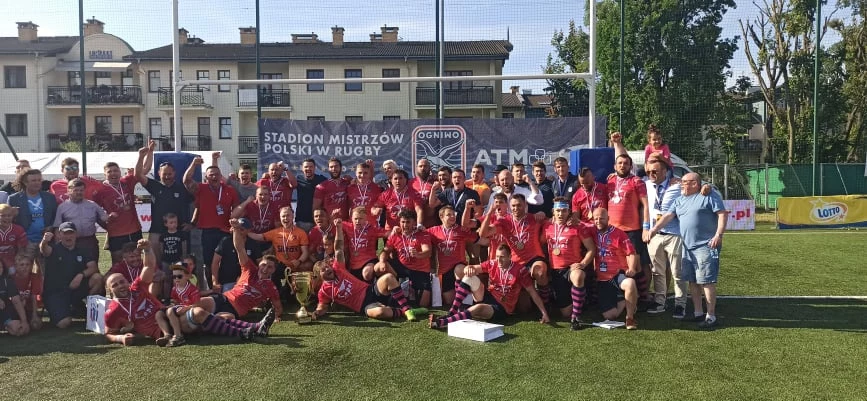 Ogniwo Sopot - mistrzowie Polski w rugby 2021 Ogniwo Sopot - mistrzowie Polski w rugby 2021