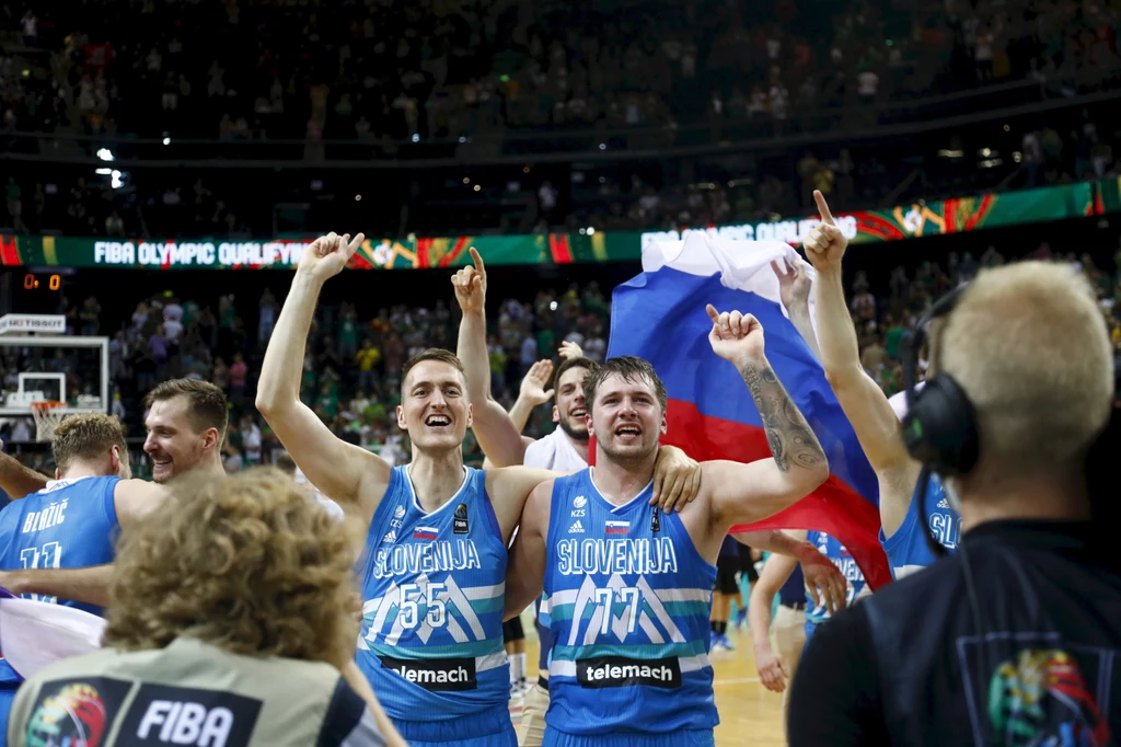 Słoweńcy świętują awans na igrzyska Słoweńcy świętują awans na igrzyska